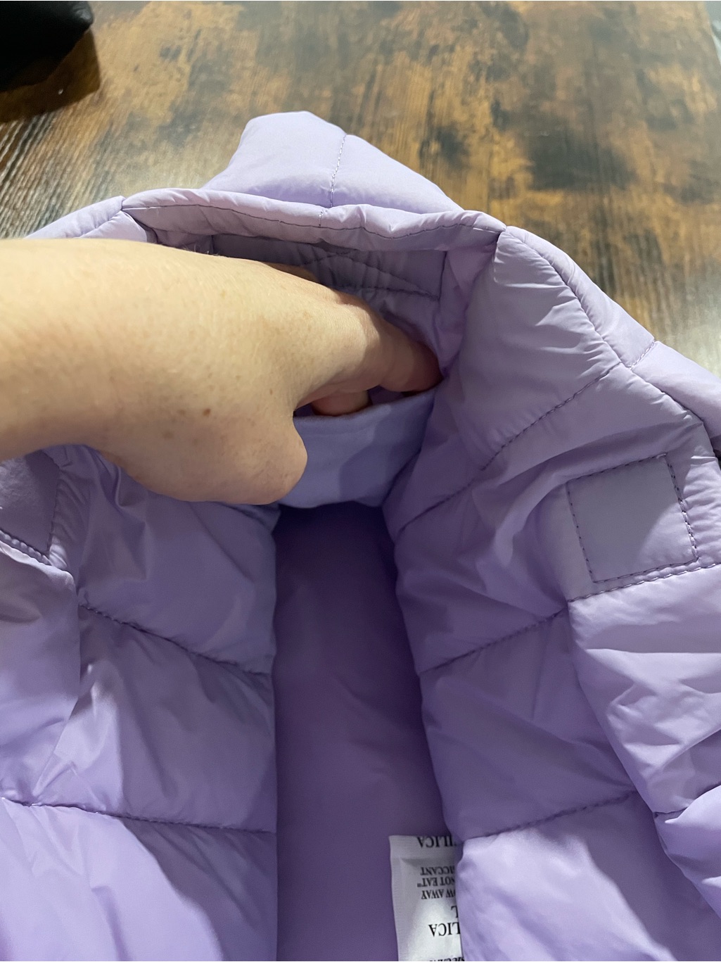 Joe’s Bag Graviet Lavender Quilted Shoulder Bag New! — image 8 of 8